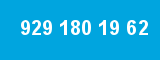 929 180 19 62